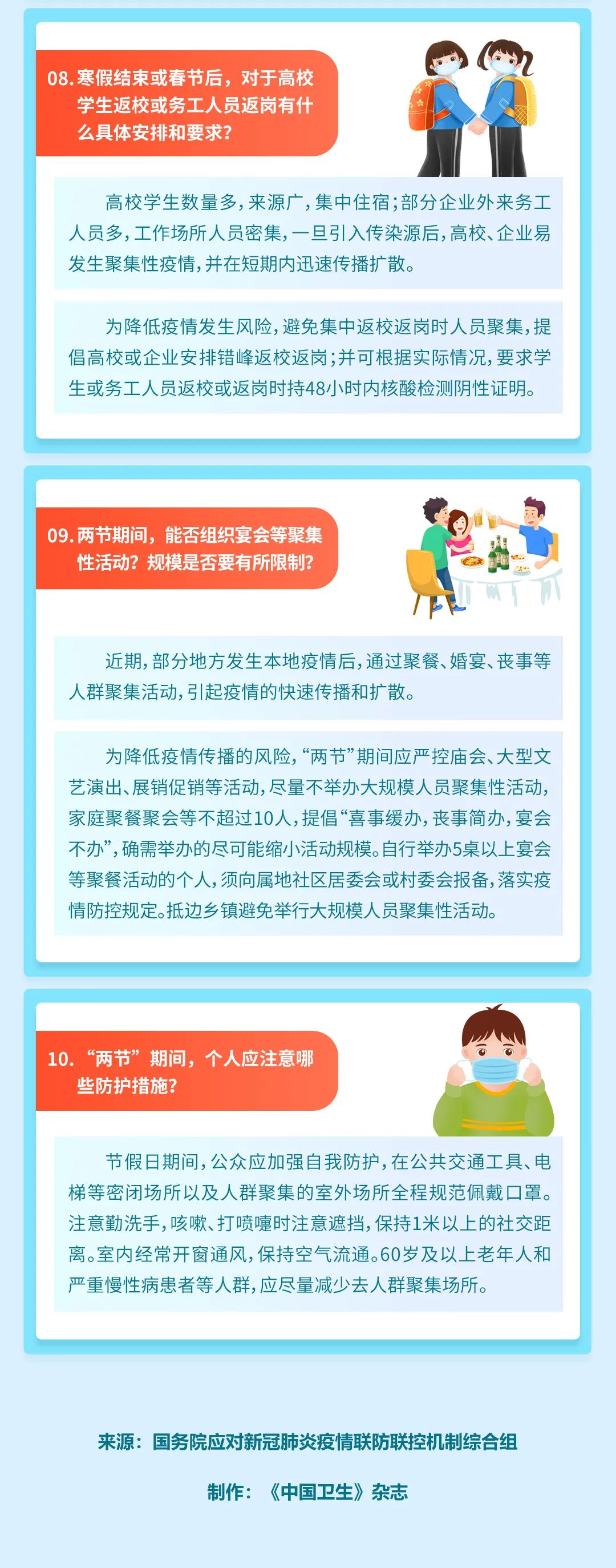一圖讀懂 | 2022年元旦春節期間新冠肺炎疫情防控工作方案來了(圖7)