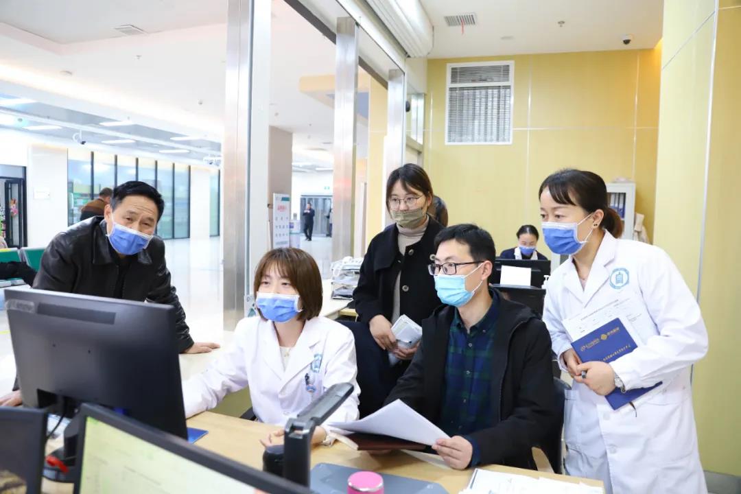 【醫院動態】市醫保中心調研組至宿遷市鐘吾醫院調研“雙通道”管理及單獨支付政策落實情況(圖3)